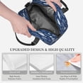 thumbnail image 3 of Naloa Ornamental Fish Print Lunch Bag for Women & Men Insulated Lunch Box or Cooler Lunch Tote Bags for Work, Travel, Outdoor, 3 of 5