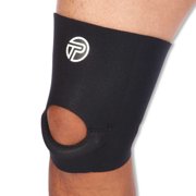 Pro-Tec Athletics Short Sleeve Knee Support Black (Small fits 13"-14.5" knee circumference)