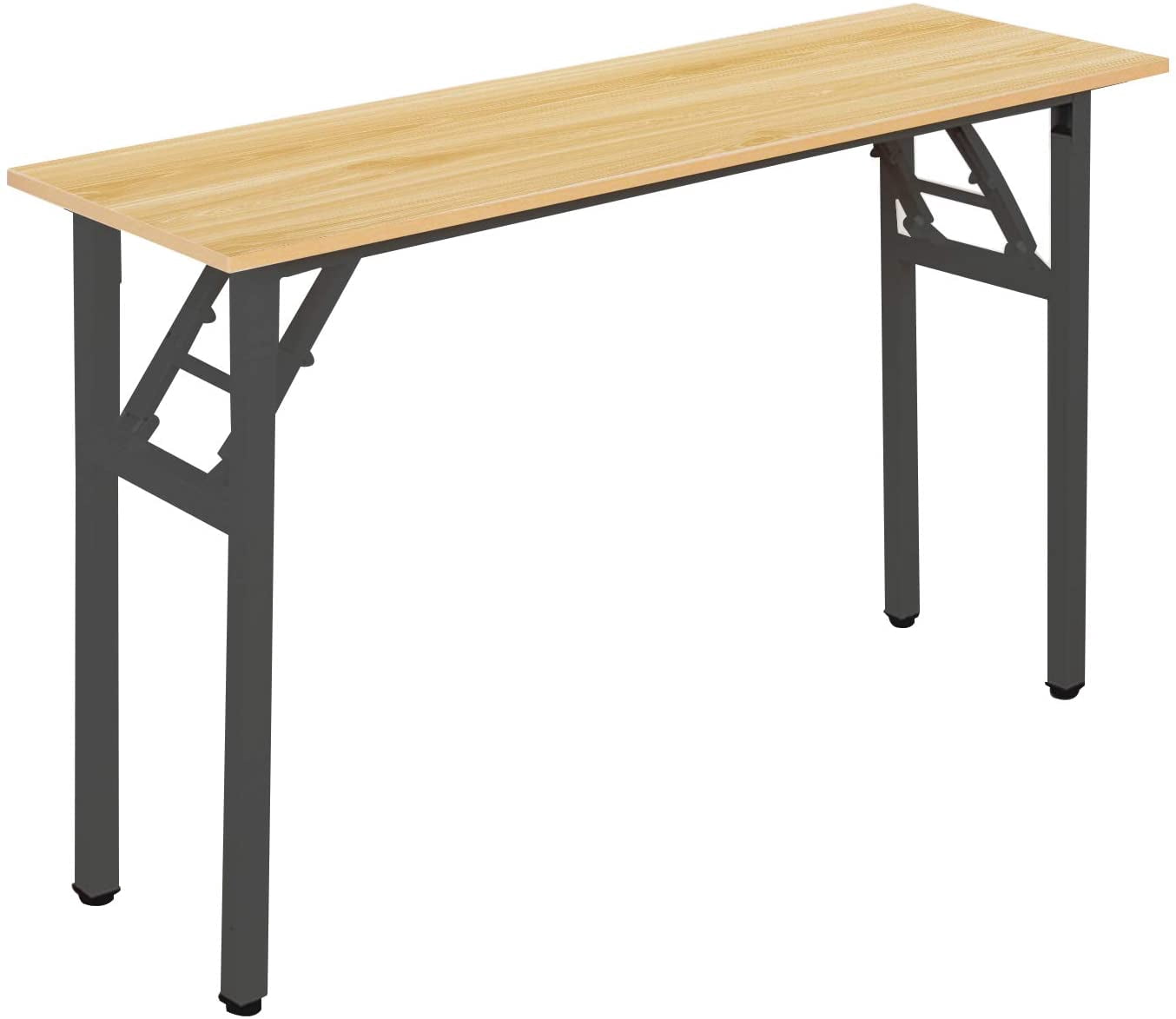 Folding Desk Table 47.2 x 15.7 inch Small Desk Computer Desk No Install ...