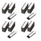 thumbnail image 1 of 120 Soportes Magnéticos para Etiquetas con Soportes Magnéticos para Tarjetas de Datos con Protectores de Plástico Transparente para Estantes de Metal (1 x 3 Pulgadas), 1 of 6