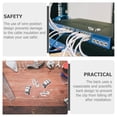 thumbnail image 2 of MasteelfCA 50 Pcs Solar Panel Cable Clips Wire Clamps Anti-rust Photovoltaic Cable Clips, 2 of 8