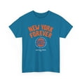 thumbnail image 2 of 2024 Playoffs New York Forever for basketball fan gifts Unisex Cotton Tee, 2 of 8