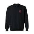 thumbnail image 2 of Alabama Football Team Color American Flag Mens Crewneck Pullover Sweatshirt-Black-xl, 2 of 4