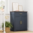 thumbnail image 4 of FAGAGA 36" Kitchen Buffet Cabinet with Storage Door , Farmhouse Wood Sideboard with Drawer for Kitchen, Dining Room, Reception Room | Cherry, 4 of 9