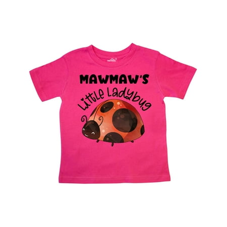 

Inktastic Mawmaw s Little Ladybug Gift Toddler Boy or Toddler Girl T-Shirt