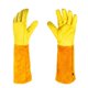 thumbnail image 1 of Guantes de jardinería de tubo largo de piel de venado hirviendo para plantar verduras, flores Leyfeng  Guantes de jardineria, 1 of 6