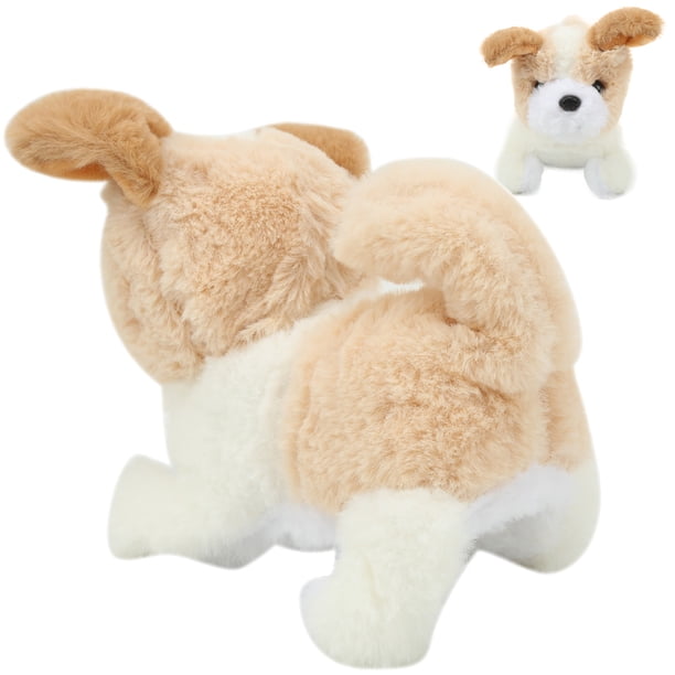 Juguete de perro de simulación, perro de peluche eléctrico de simulación, perro de peluche eléctrico, muñeca de perro con características mejoradas