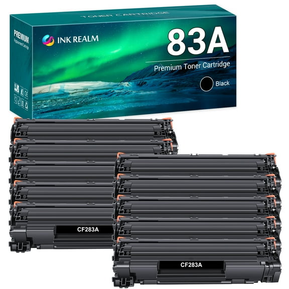 83A Toner Cartridge Replacement Compatible for HP 83A CF283A 83X CF283X High Yield (Black, 10-Pack)