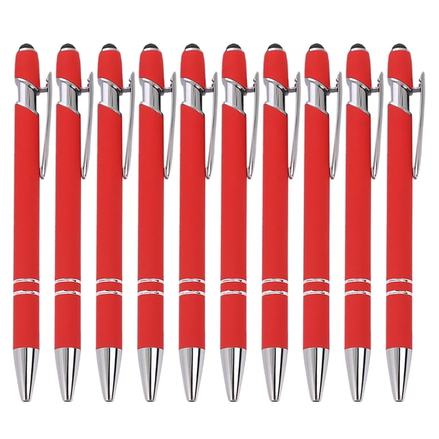 Aluminum Rod Pen Spray Adhesive Click Pen -use Screen Business Student Writing Pen 10pc 10ml