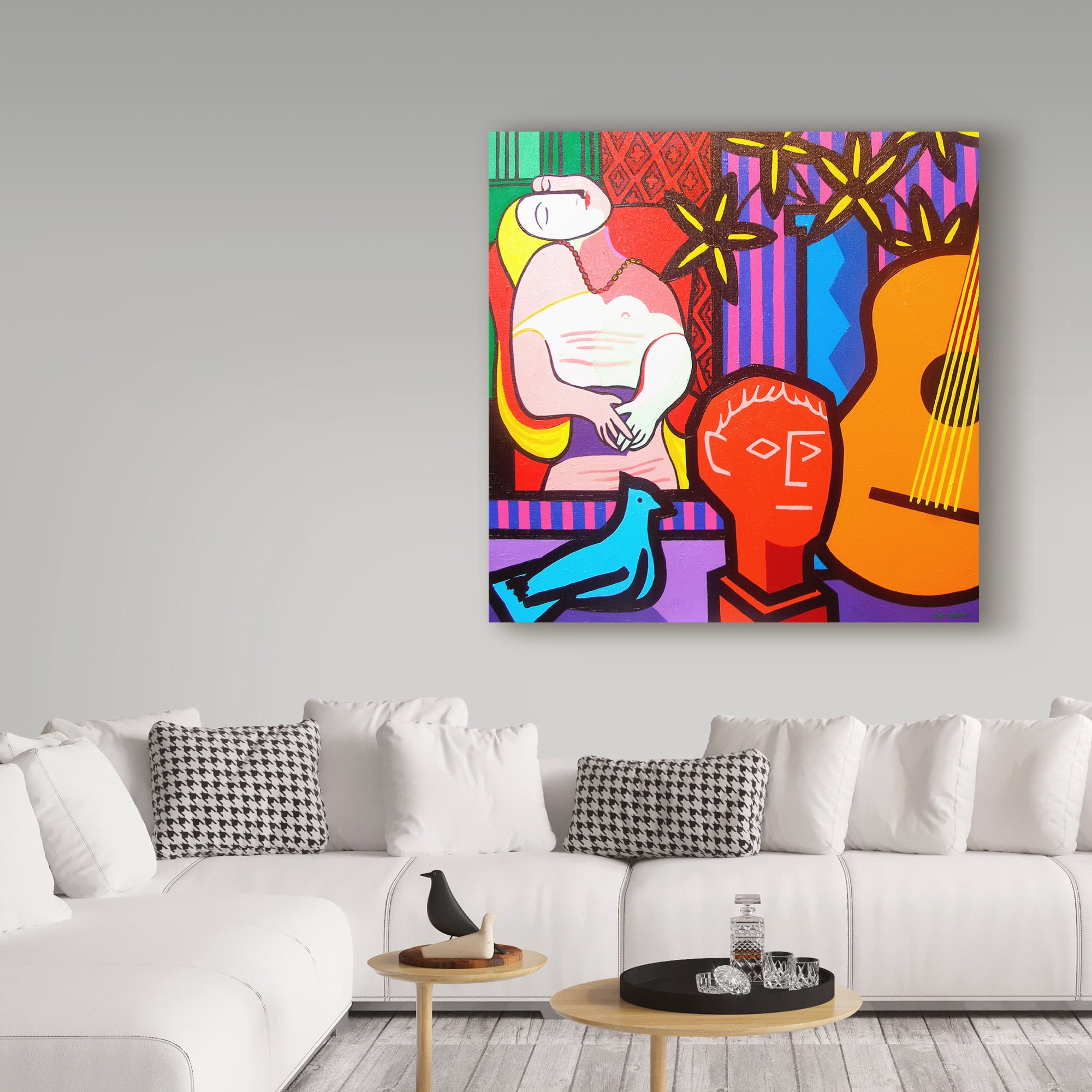 Trademark Fine Art 'Still Life with Picassos Dream' Canvas Art by John Nolan