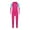Hot Pink, variant on YONGHS Kids Girls One Piece Rash Guard Swimsuit Long Sleeve Water Sport Surfing Diving Swimwear Navy Blue 4XL