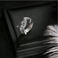 thumbnail image 4 of Opvise 2Pcs/Set Vintage Adjustable Alloy Shark Open Rings Unisex Party Jewelry Gift, 4 of 5