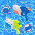 thumbnail image 4 of 3 Pack Water Blaster Shoot Up to 36 Feet High Capacity Water Saoker Squirt Toy Water Fighting, 4 of 7
