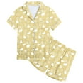 thumbnail image 3 of WEAIXIMIUNG Kid DIY Hand Painted Homewear Set Colouring Pajama Sets For And Girl Can Play With And Wea 110, 3 of 5