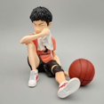 thumbnail image 2 of New Hanamichi Sakuragi, Kaede Rukawa Figure, Sitting 5pieces Anime Figures 8cm/3.1inch Handmade PVC Game Character Decoration Gift, 2 of 6