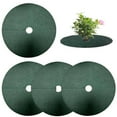 thumbnail image 6 of 20PCS green Tree Mulch Ring Non-woven Fabric Tree Ring Mulch Mat Breathable Mat, 6 of 6