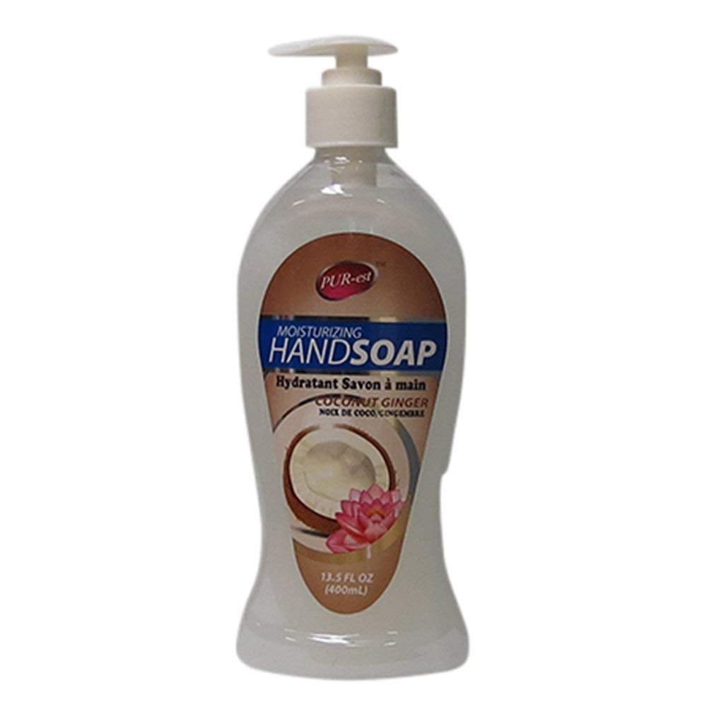 Moisturizing Hand Soap With Coconut Ginger(400ml) 312574 By Purest