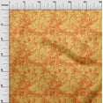 thumbnail image 2 of oneOone Polyester Lycra Yellow Fabric Batik Sewing Material Print Fabric By The Yard 56 Inch Wide, 2 of 4