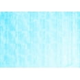 thumbnail image 1 of Ahgly Company Indoor Rectangle Solid Light Blue Modern Area Rugs, 2' x 3', 1 of 4