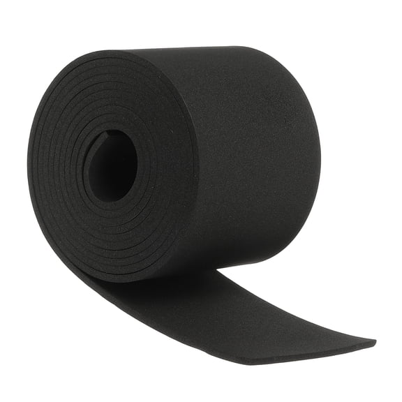 Uxcell Neoprene Foam Strip Roll 1 Roll 78.7" Long x 1" Width x 1/4" Thick High Density Weather Stripping Door Seal Strip