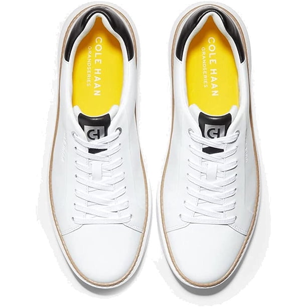 COLE HAAN GRANDSERIES Womens White Color Block Padded Collar  display picture 2