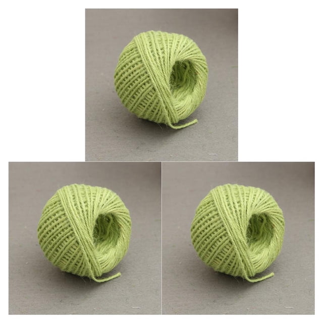 Inteprter Cuerdas de cinta de arpillera retorcidas para banquete de boda Cuerdas de hilo de coser Cuerdas de embalaje portátiles DIY Type1 NO1
