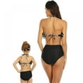thumbnail image 5 of GYRATEDREAM Mother Daughter Swimwear Family Matching Girls Swimsuit Women Bikini Set, 5 of 11
