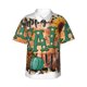 thumbnail image 1 of Balery Happy Fall Y'All Camisas hawaianas de manga corta para hombre, camisas playeras de corte holgado, camisas de vacaciones con botones,X-Large, 1 of 7