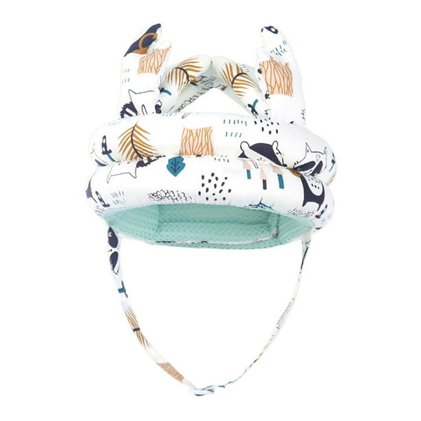Gorro seguro para bebé, protector para la cabeza para aprender a caminar, gorro de dibujos animados, gorro para bebé para correr, caminar, gatear, niñ F