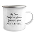 thumbnail image 2 of Funny Stepfather Gifts from Men - Camping Mug for Dad on Christmas Unique Gifts, 2 of 2