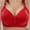 Red, variant on Cethrio Womens Push Up Bras 2025 Wirefree Bras Full Figure Bras Plus Size Lingerie, Red 40C
