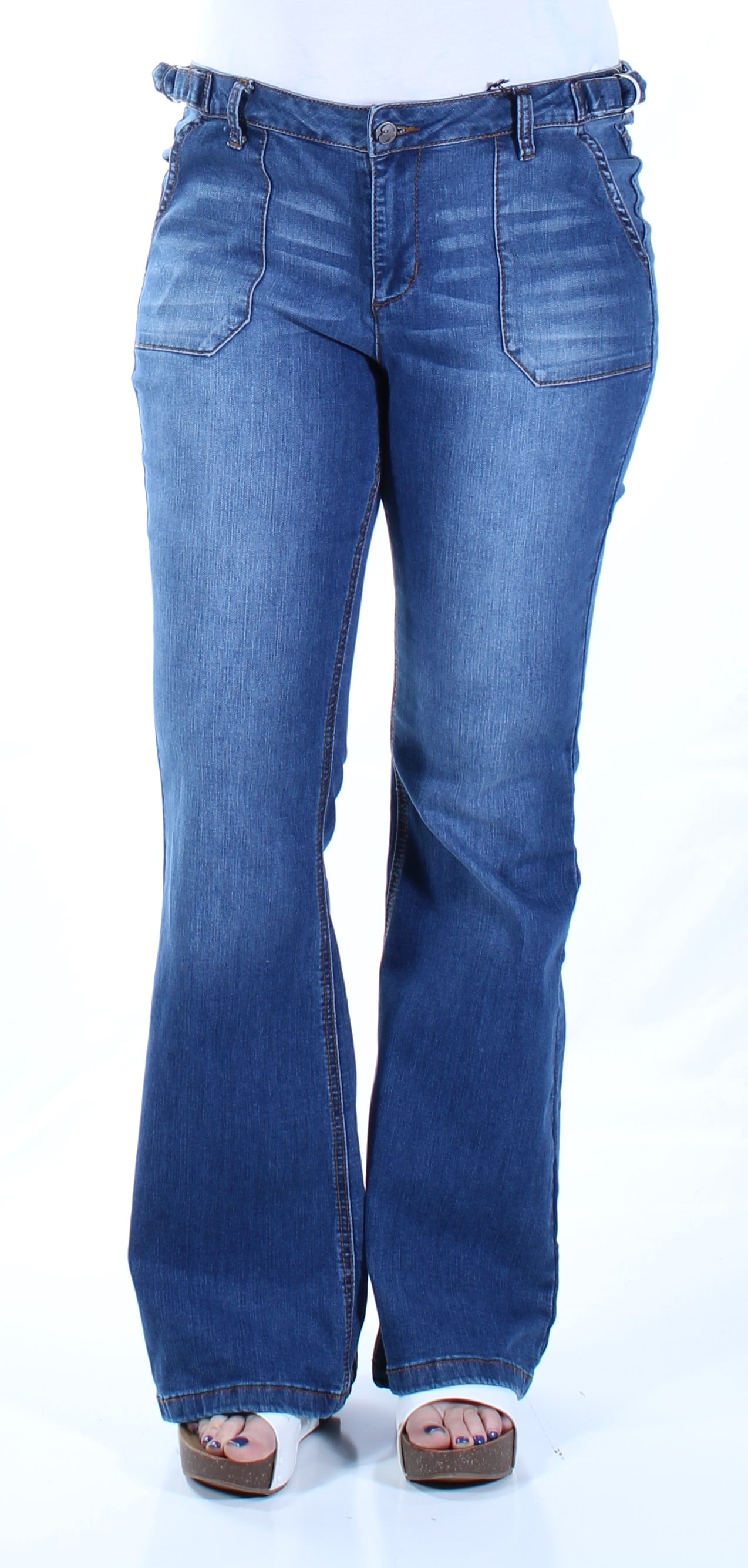 Earl Jean - EARL JEAN Womens Navy Jeans Size: 2 - Walmart.com - Walmart.com