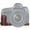Coffee, variant on 1/4 inch Thread PU Leather Camera Half Case Base for Canon EOS 5D Mark IV / 5D Mark III