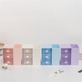 thumbnail image 4 of LYINGF Plastic Desk Organizer for Office Supplies and Desk Accessories with 3 Drawers for Desktop Storage,Desk Organization for Home,Office,Study, Workstation for Pens,Clips,Notes,Small Items ﻿, 4 of 7