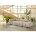 thumbnail image 2 of Canapé Modulaire de Salon Tuscono en Cuir Beige 2 Places à Double Face, 2 of 4