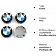 thumbnail image 5 of 4 Pieces Hub Caps Compatible with BMW 68mm Wheel Center ABS Car Accessories,Blue, 5 of 5