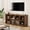 Rustic Brown, variant on M optimized 8 Cube Book Shelf, Farmhouse Wood Horizontal Bookshelf, Freestanding Bookcase Cabinet, 2-Tier Storage Organizer for Living Room, Entryway, Office