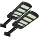 thumbnail image 1 of Paquete de 2 luces solares para exteriores, 213 LED de seguridad con sensor de movimiento, impermeables, ajustables a 180° para paredes exteriores, jardines, calles y porches., 1 of 5