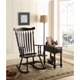thumbnail image 2 of ACME Kloris Rocking Chair, Black-Color:Black,Quantity:1,Style:Traditional/Rustic, 2 of 2