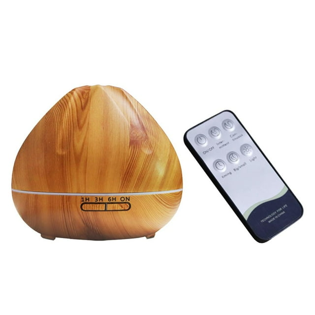 2 en un Humidificador Humectante de de La Niebla de Plástico Del Difusor Del Aceite - color claro Marrón claro