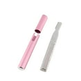 thumbnail image 4 of CHOK Women Electric Facial Hair Eyebrow Trimmer Razor (Pink), 4 of 6