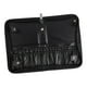 thumbnail image 3 of Bolsa de cosméticos, Organizador de brochas de maquillaje, Bolsa de embalaje de delantal, Bolso de maquillaje multifuncional, Bolsa de almacenamiento patrón cruzado, 3 of 8