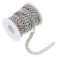 thumbnail image 1 of 1 Roll Of Stainless Steel Chain Bracelet Chain Accessory DIY Necklace Chain, 1 of 8