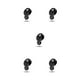 thumbnail image 1 of Auricular Inteprter de 1 pieza Conexión dual Carga USB Cancelación de ruido compatible con Bluetooth Paquete de bolsillo Negro, 1 of 4