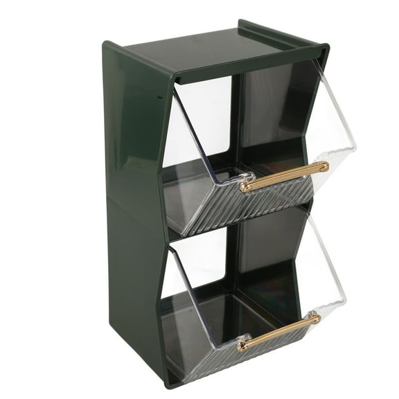 WASHWEPE Tea Bags Organizer Box Storage Holder 1Set