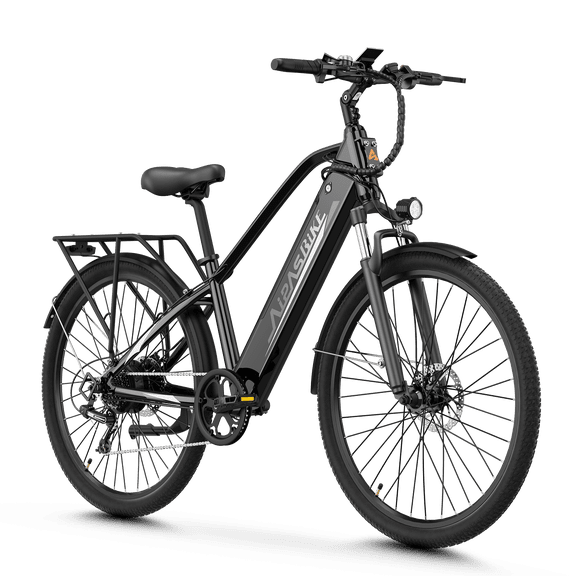 Aipas C2 Electric Mountain Bike for Adults, 500W Rated Motor, 62 Mile Range, 48V 12.8Ah, SGS UL 2849 Certification, Class 3