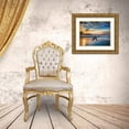 thumbnail image 3 of Mikaels, Natalie 18x15 Gold Ornate Wood Framed with Double Matting Museum Art Print Titled - Into the Sea, 3 of 4