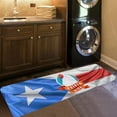 thumbnail image 2 of Kitchen Mat Rug 1 PCS Puerto Rico Flag Chicken Runner Rug Anti-Fatigue Comfort Memory Foam Standing Mat Non-Slip Floor Door Mat for Bathroom Bedroom 20x47in, 2 of 6