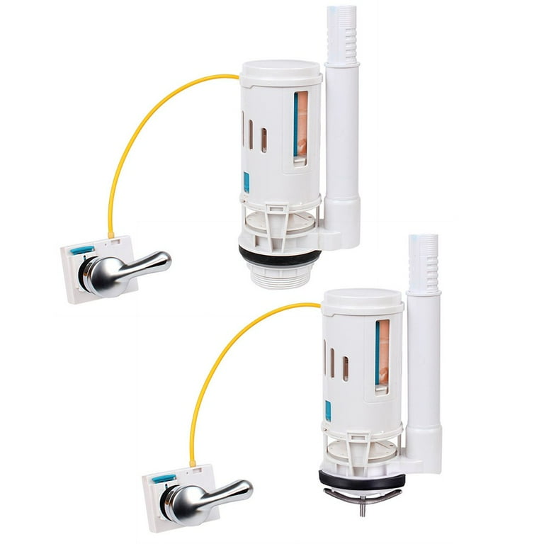 Wuweikeji Toilet Tank Parts White,1 piece Universal Toilet Flush