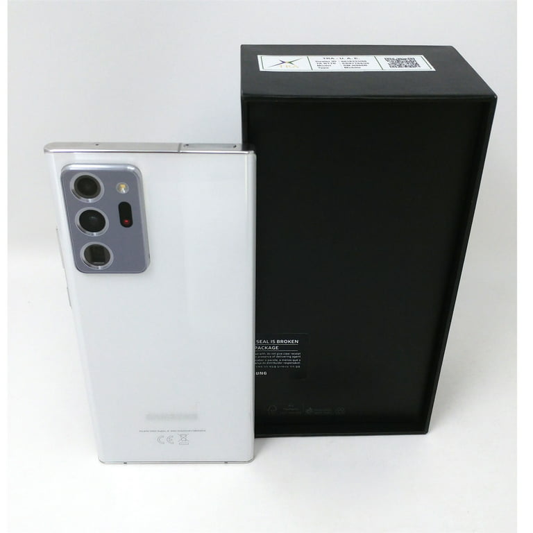 Samsung Galaxy Note 20 Ultra 5G Unlocked Phone, Mystic White